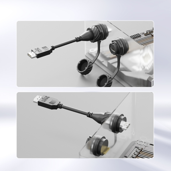 HDMI Direct/Welding Female Plug