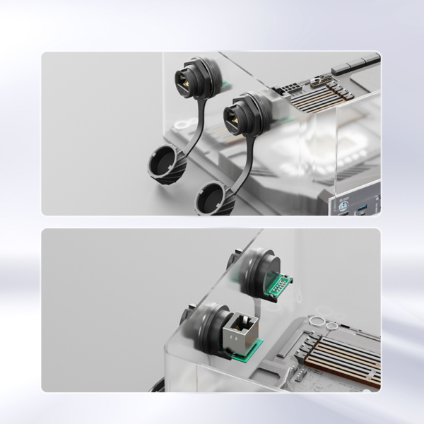 RJ45 Direct/Welding Female Plug