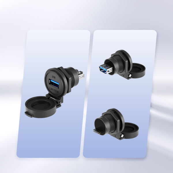 USB-TYPEA Direct/Welding Female Plug