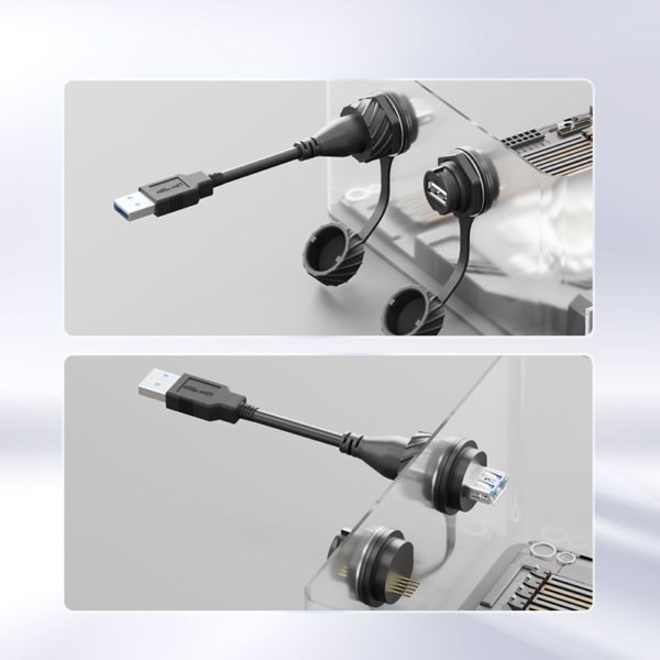 USB-TYPEA Direct/Welding Female Plug