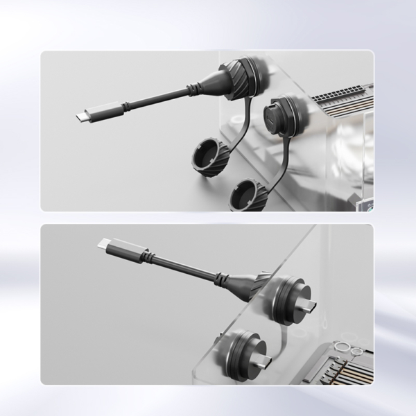 USB-TYPEC Direct/Welding Female Plug